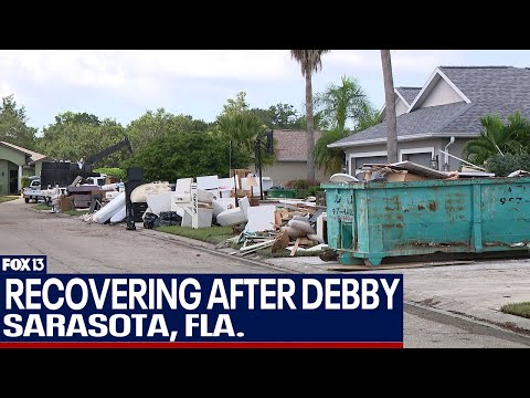 Difficult recovery ahead for victims of flooding caused by Debby in Sarasota