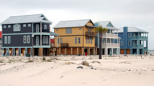 Raised Beach Houses - Florida Ordinance or Law Coverage